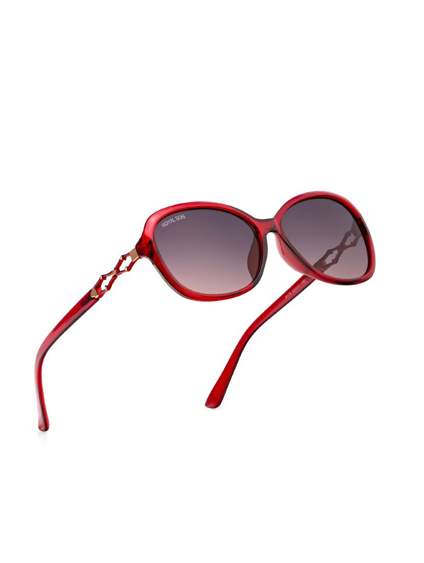 royal son butterfly uv protection women sunglasses black lens - chiwm00117-c5 - 17775350 - Zoom Image - 3