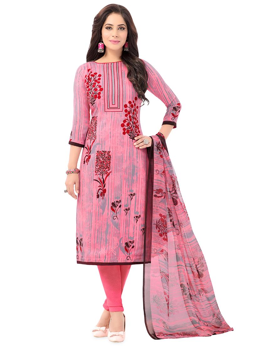 printed unstitched suit - 17775385 - Zoom Image - 1