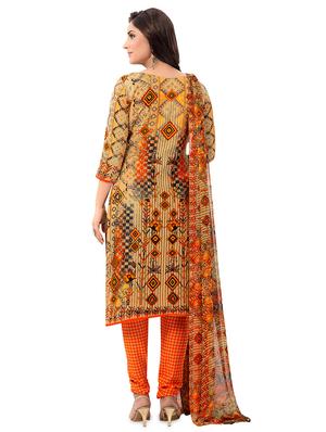 printed unstitched suit - 17775388 - Standard Image - 3