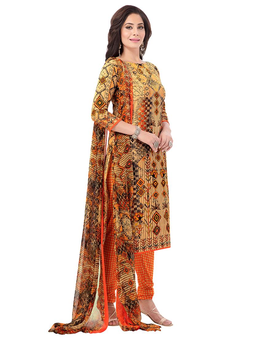 printed unstitched suit - 17775388 - Zoom Image - 2