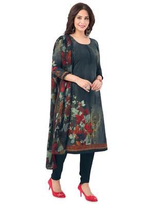 printed unstitched suit - 17775401 - Standard Image - 2