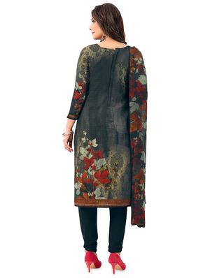 printed unstitched suit - 17775401 - Standard Image - 3