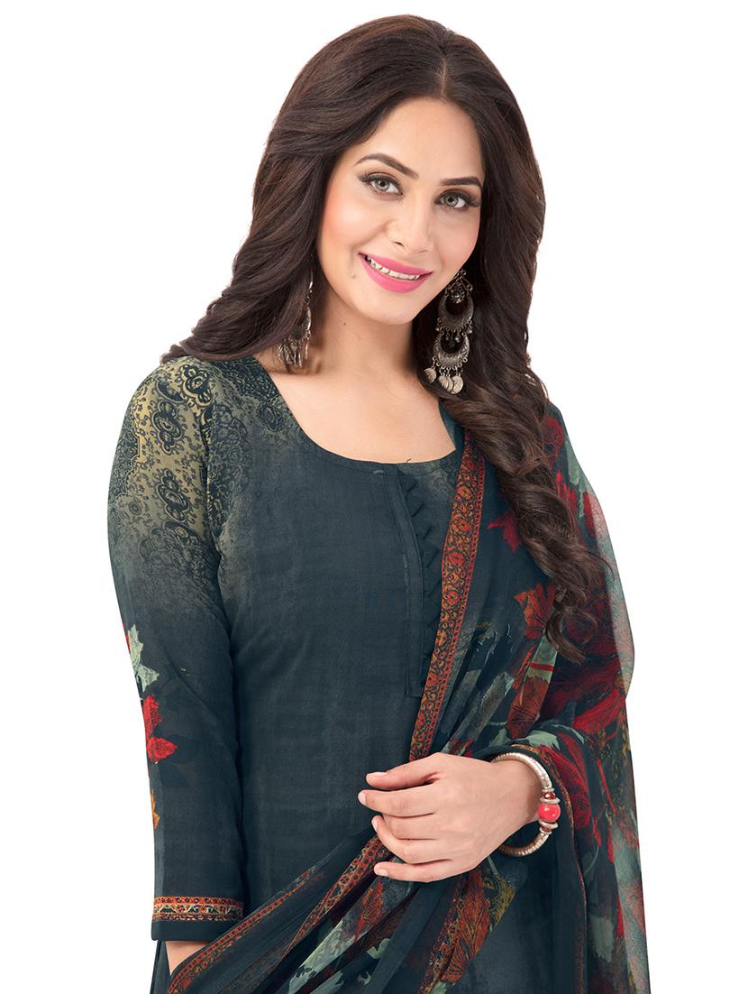 printed unstitched suit - 17775401 - Zoom Image - 4