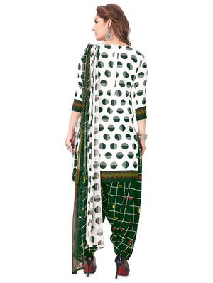 printed unstitched suit - 17775415 - Standard Image - 3