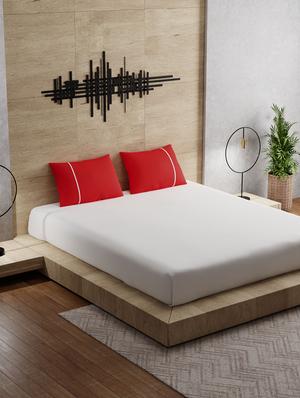 cotton king bedsheet with 2 pillow cover - 17775491 - Standard Image - 2
