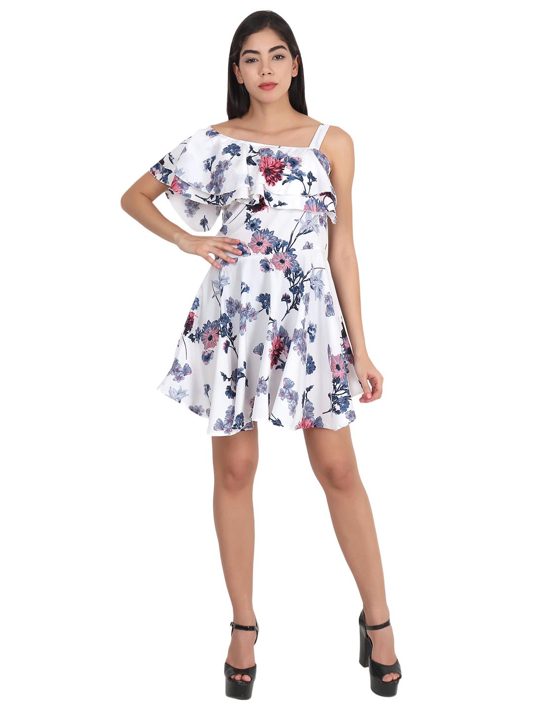 white floral dress - 17775577 - Zoom Image - 1