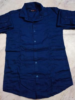 blue cotton shirt - 17775578 - Standard Image - 2
