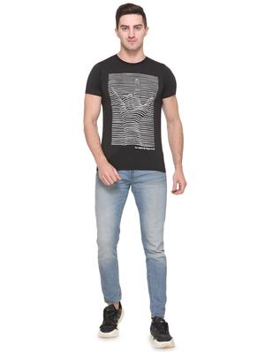 black printed t-shirt - 17775699 - Standard Image - 4