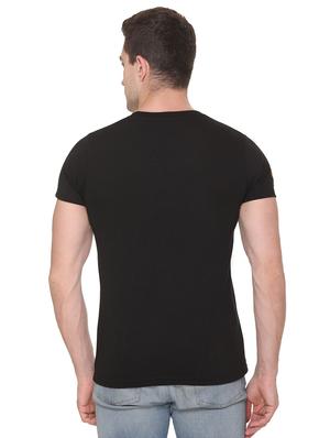 black printed t-shirt - 17775702 - Standard Image - 3