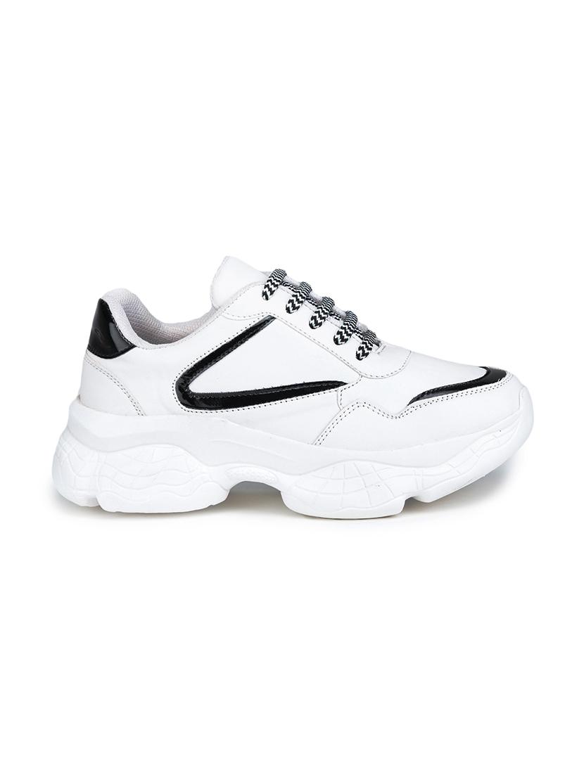 black synthetic laceup sneakers - 17776267 - Zoom Image - 2