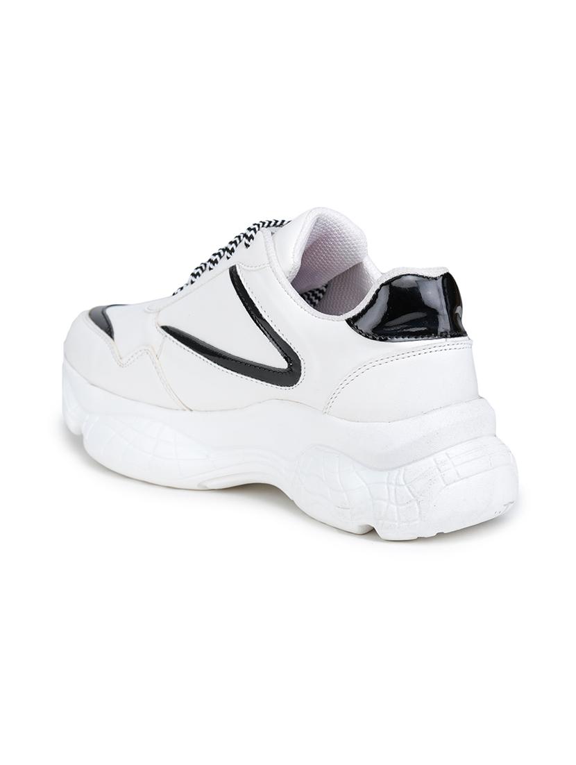 black synthetic laceup sneakers - 17776267 - Zoom Image - 3