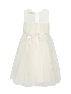 beige embellished frock - 17777006 - Standard Image - 3