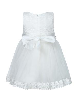 white embellished frock - 17777008 - Standard Image - 3