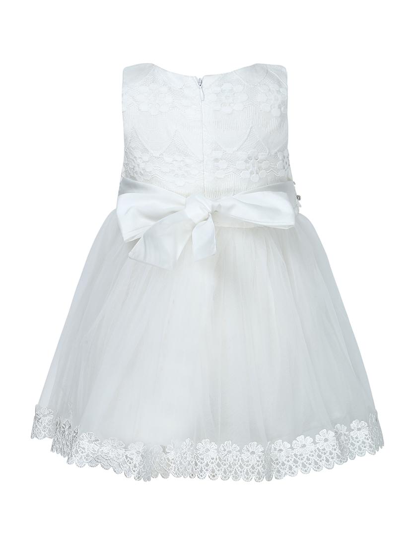 white embellished frock - 17777008 - Zoom Image - 3