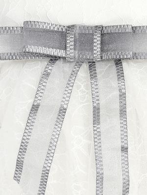 white embellished frock - 17777021 - Standard Image - 4