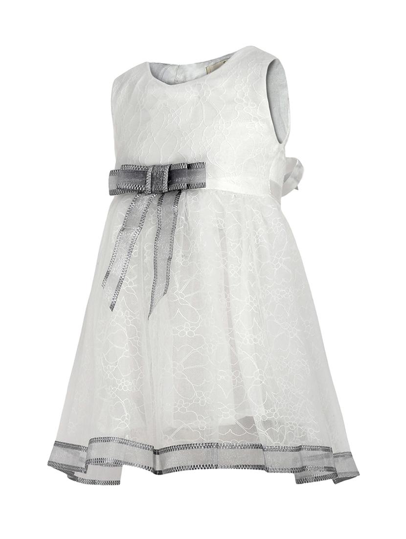 white embellished frock - 17777021 - Zoom Image - 2