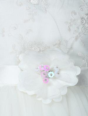 white embellished frock - 17777022 - Standard Image - 5