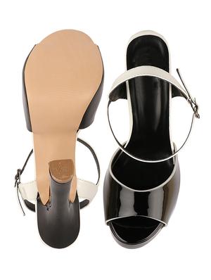 black back strap sandal - 17777265 - Standard Image - 4