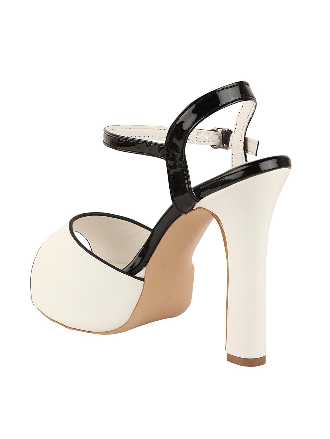 white ankle strap sandal - 17777266 - Zoom Image - 3