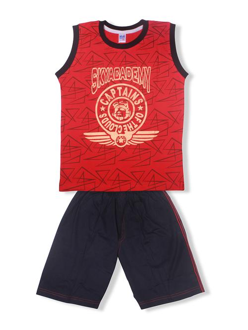 graphic printed shorts set - 17777693 - Standard Image - 1