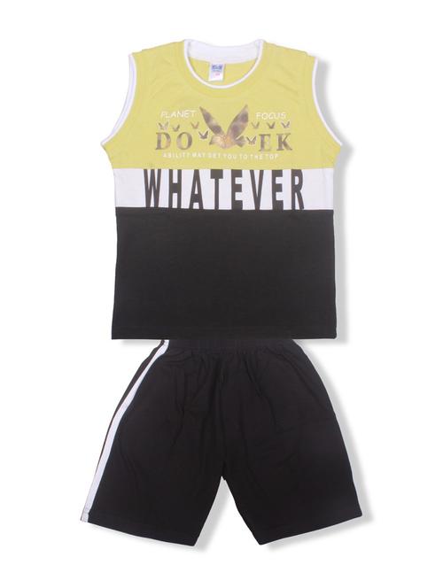 graphic printed shorts set - 17777700 - Standard Image - 1