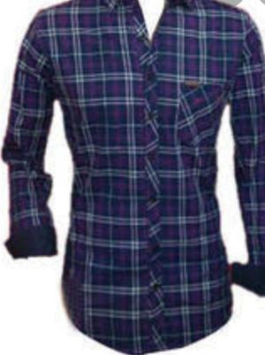 blue cotton casual shirt - 17779194 - Standard Image - 2