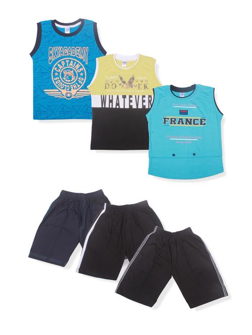 pack of 3 printed shorts set - 17779205 - Standard Image - 1