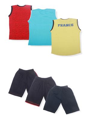 pack of 3 printed shorts set - 17779206 - Standard Image - 2