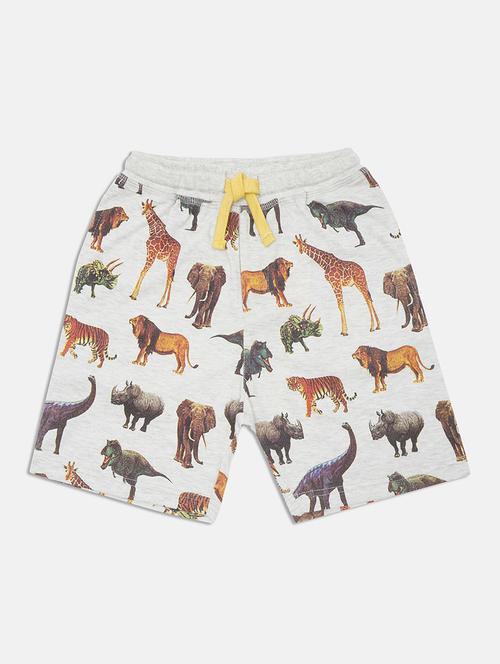 blue solid three-fourth shorts - 17779830 - Very Small Image - 1