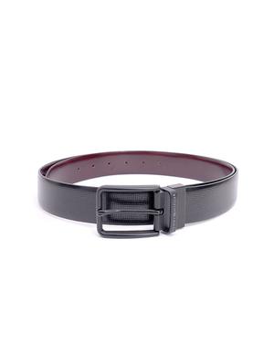 black reversible leather belt - 17780373 - Standard Image - 2