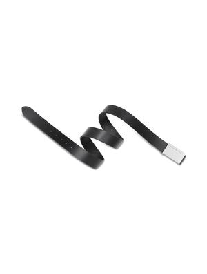 black leather belt - 17780375 - Standard Image - 4