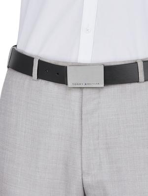 black leather belt - 17780375 - Standard Image - 5