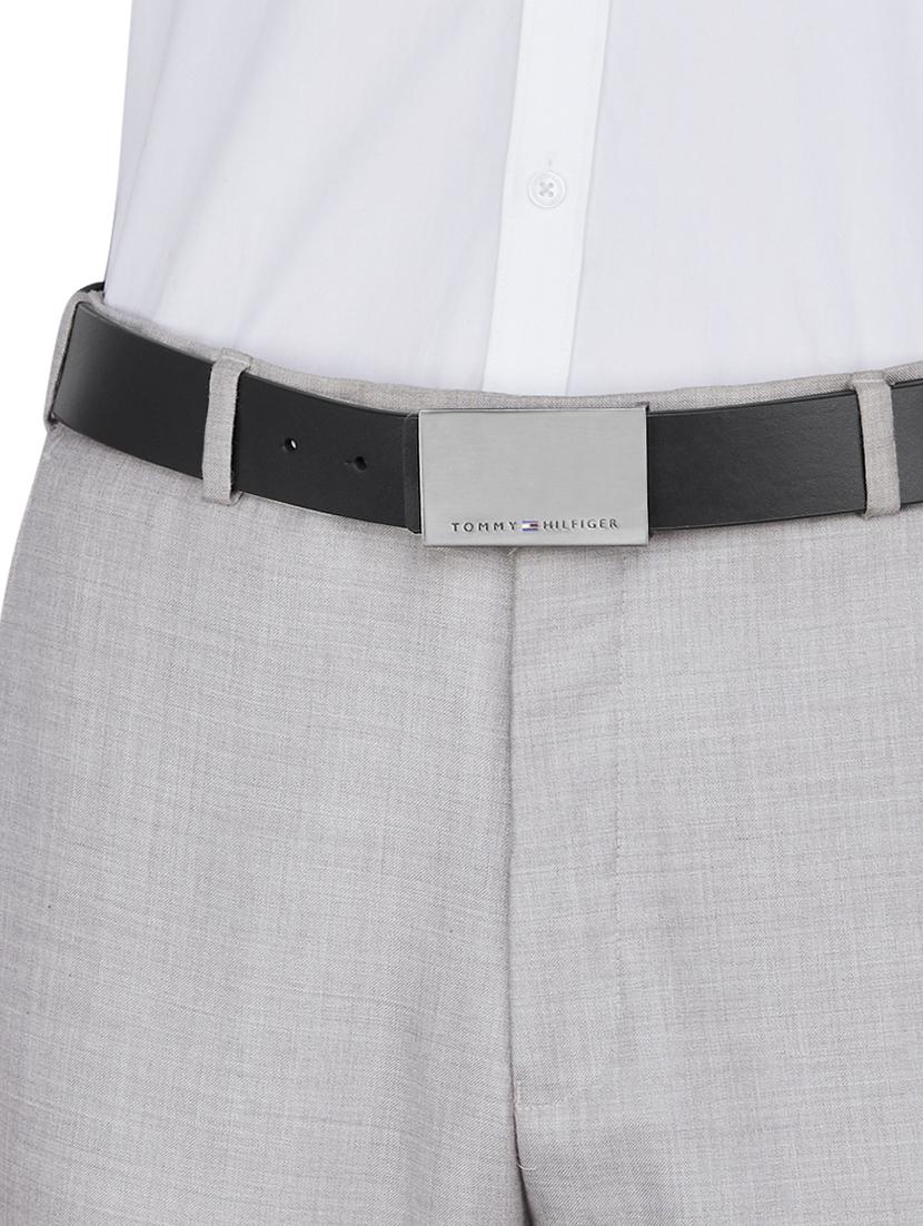 black leather belt - 17780375 - Zoom Image - 5
