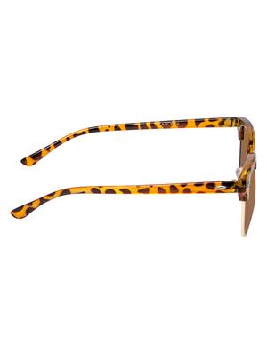 cardon tortoise brown clubmaster gradient polarised uv protected unisex sunglass - 17780971 - Standard Image - 3