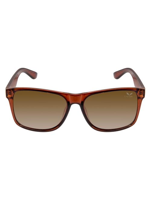 cardon brown wayfarer gradient polarised uv protected unisex sunglass - 17780973 - Standard Image - 1