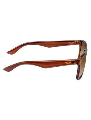 cardon brown wayfarer gradient polarised uv protected unisex sunglass - 17780973 - Standard Image - 3