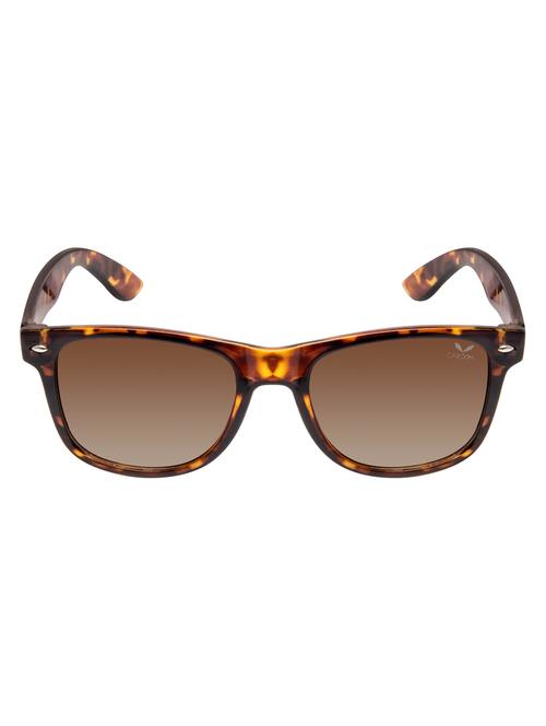 cardon tortoise wayfarer gradient polarised uv protected unisex sunglass - 17780975 - Standard Image - 1