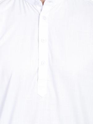 white solid casual shirt - 17781486 - Standard Image - 5