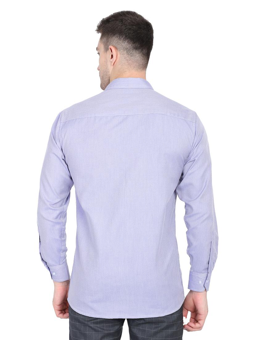 purple printed casual shirt - 17781487 - Zoom Image - 3