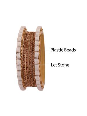 white metal bangle - 17781854 - Standard Image - 3