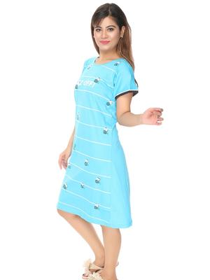 lightblue hosiery sleepshirts & nighty - 17781964 - Standard Image - 2