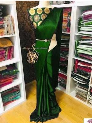 red cotton saree - 17782018 - Standard Image - 2