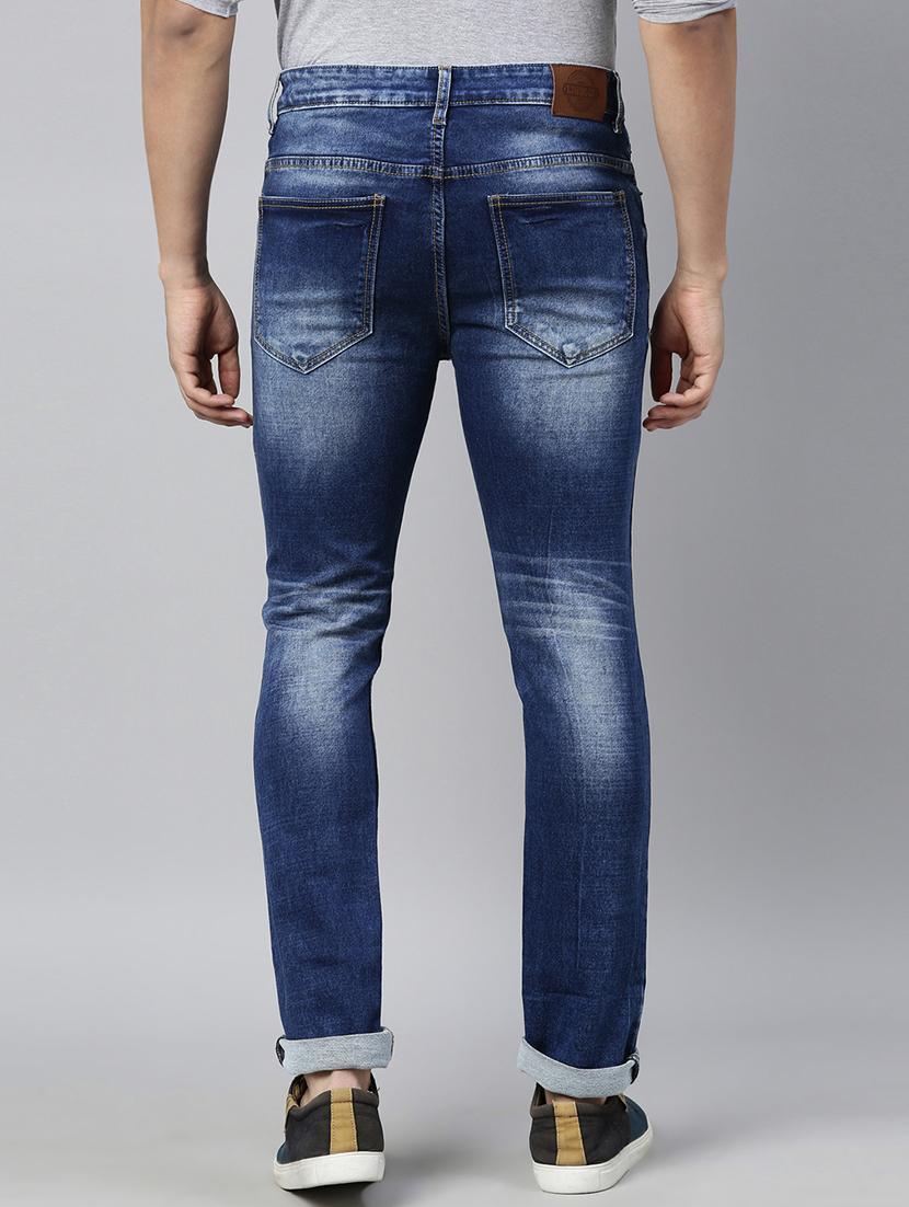 blue light washed denim jeans - 17782327 - Zoom Image - 3