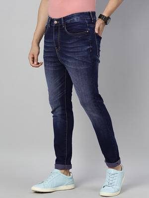 blue light washed denim jeans - 17782328 - Standard Image - 2