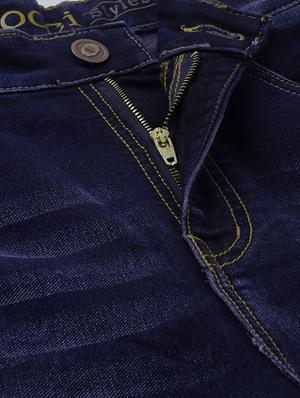 blue light washed denim jeans - 17782328 - Standard Image - 6