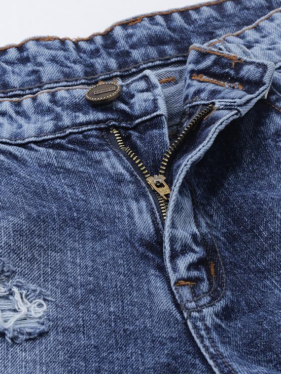 blue distressed denim jeans - 17782334 - Zoom Image - 6