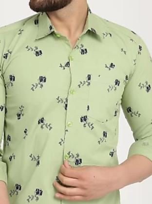 green lace shirt - 17782371 - Standard Image - 1