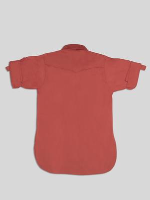red solid kurta set - 17782800 - Standard Image - 4