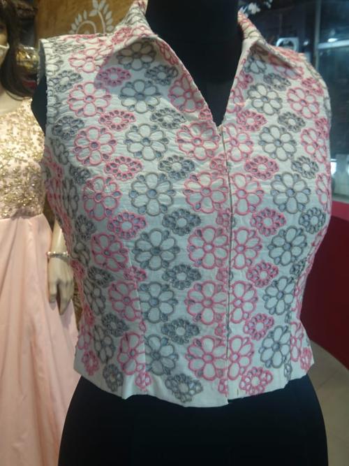 pure cotton hakoba sleeveless blouse large - 17782863 - Standard Image - 1