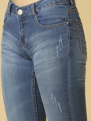 mid rise stone washed jean - 17783320 - Standard Image - 4